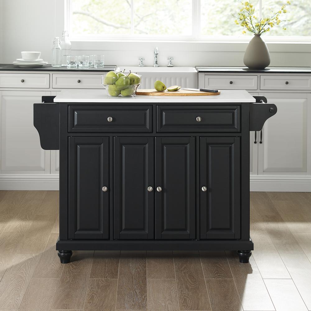 Cambridge Stone Top Full Size Kitchen Island/Cart. Picture 4
