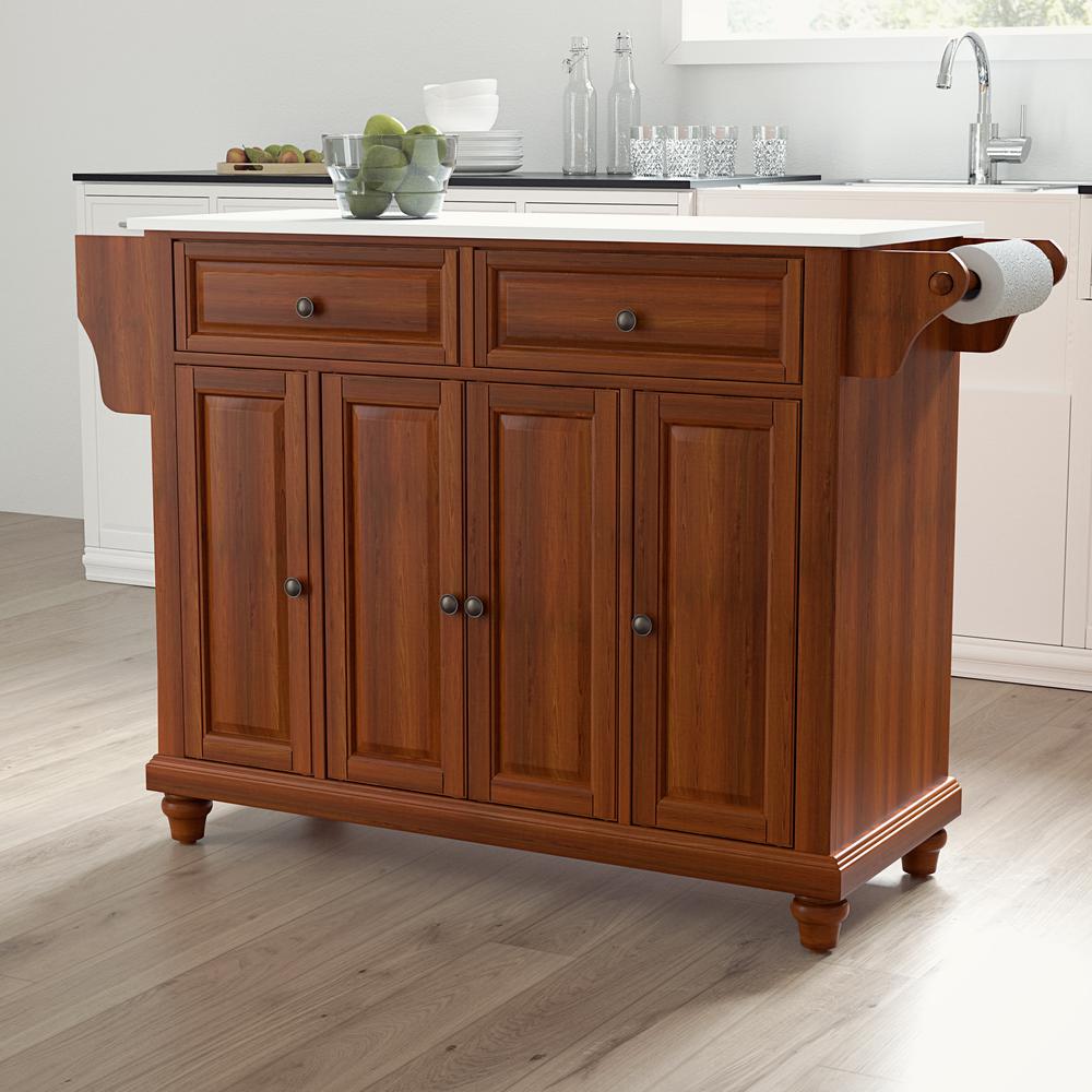 Cambridge Stone Top Full Size Kitchen Island/Cart. Picture 2
