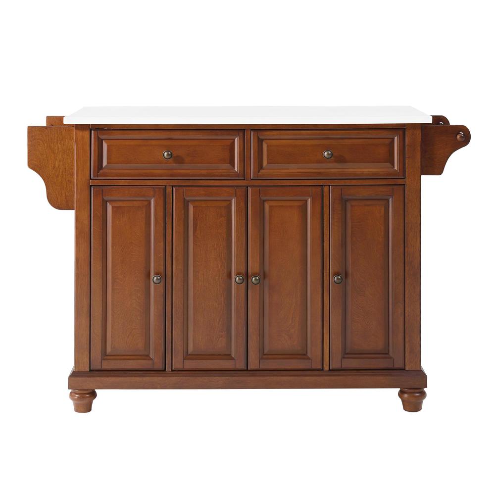 Cambridge Stone Top Full Size Kitchen Island/Cart. Picture 1