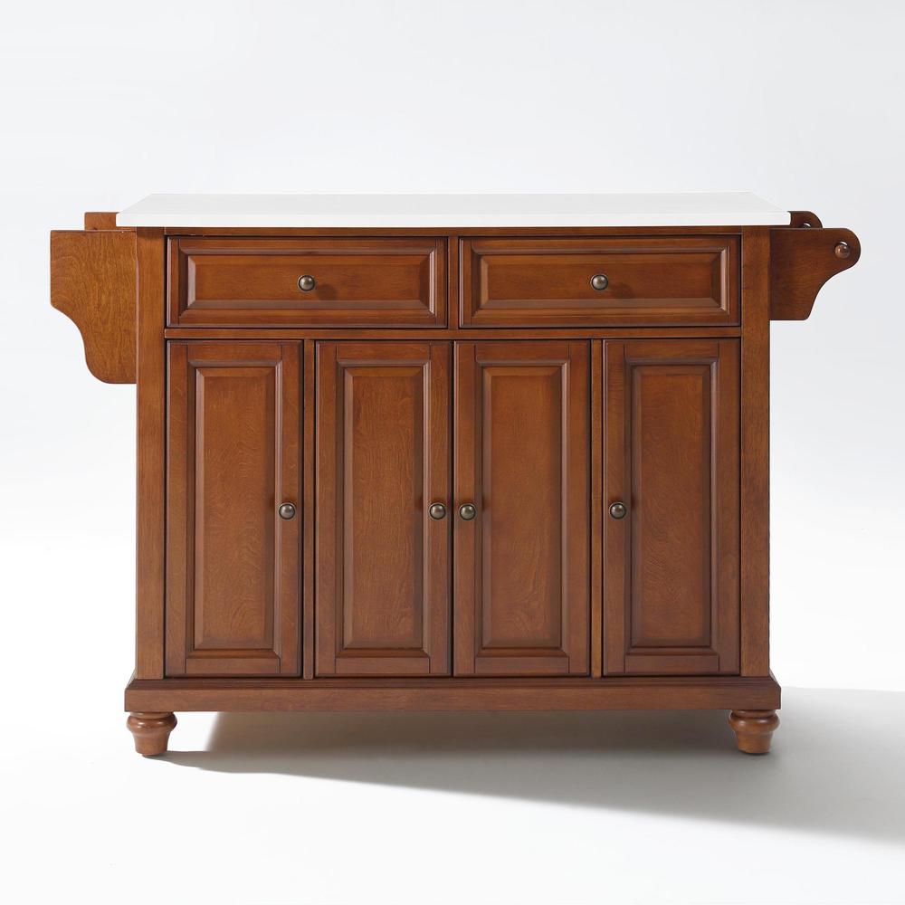 Cambridge Stone Top Full Size Kitchen Island/Cart. Picture 6