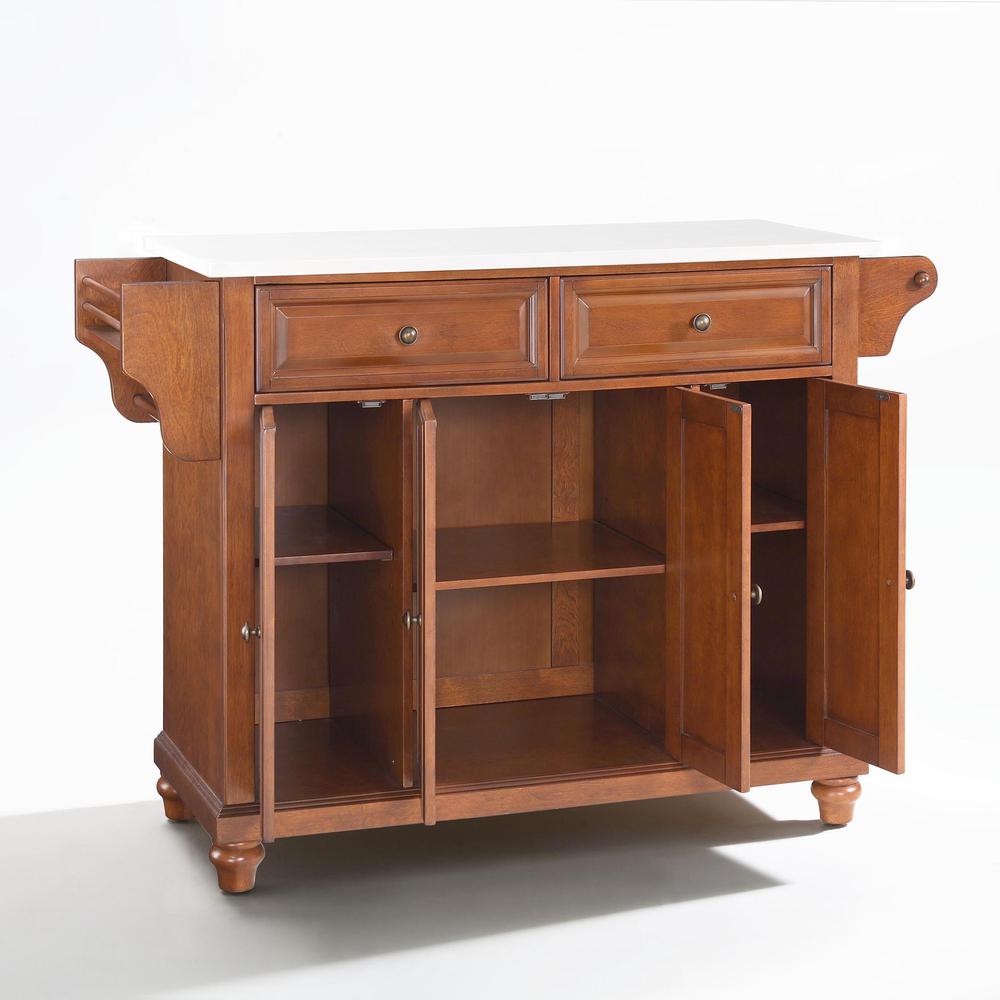 Cambridge Stone Top Full Size Kitchen Island/Cart. Picture 7