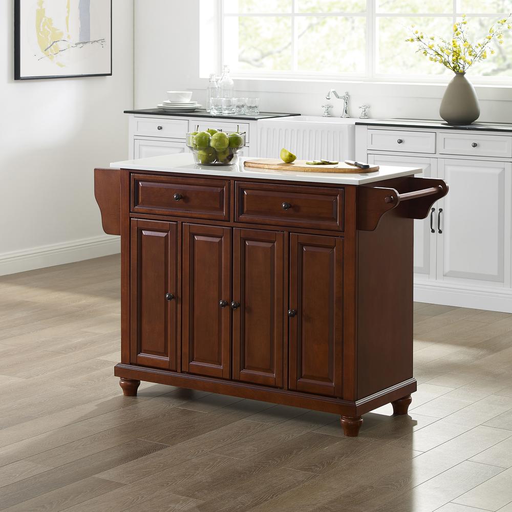 Cambridge Stone Top Full Size Kitchen Island/Cart. Picture 2