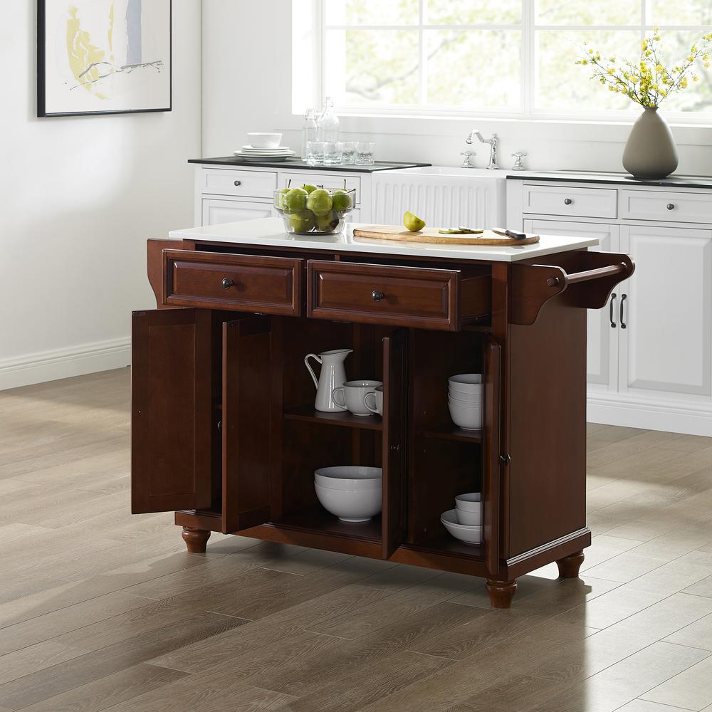 Cambridge Stone Top Full Size Kitchen Island/Cart. Picture 3