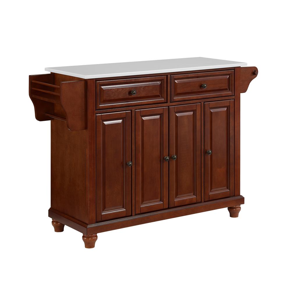 Cambridge Stone Top Full Size Kitchen Island/Cart. Picture 1