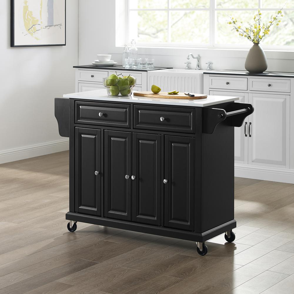 Full Size Stone Top Kitchen Cart. Picture 9