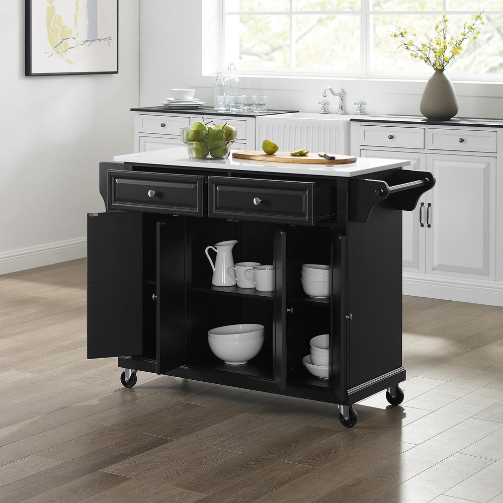 Full Size Stone Top Kitchen Cart. Picture 10