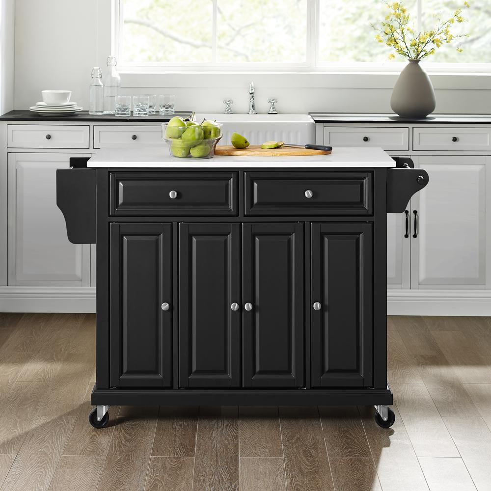 Full Size Stone Top Kitchen Cart. Picture 11