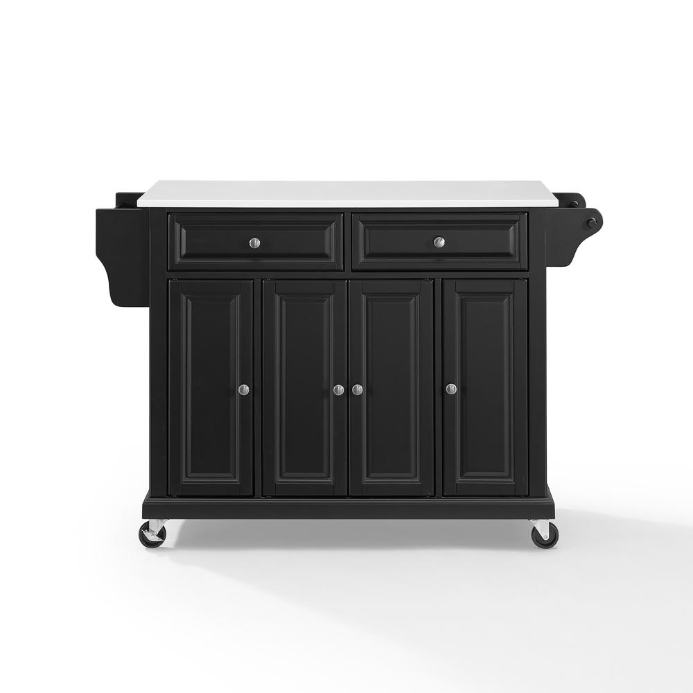 Full Size Stone Top Kitchen Cart. Picture 3