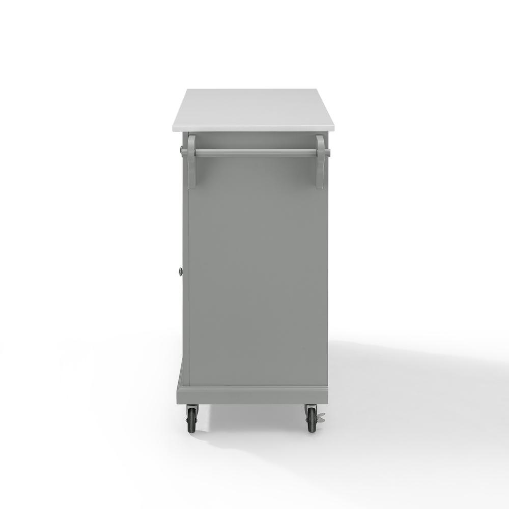Full Size Stone Top Kitchen Cart. Picture 11