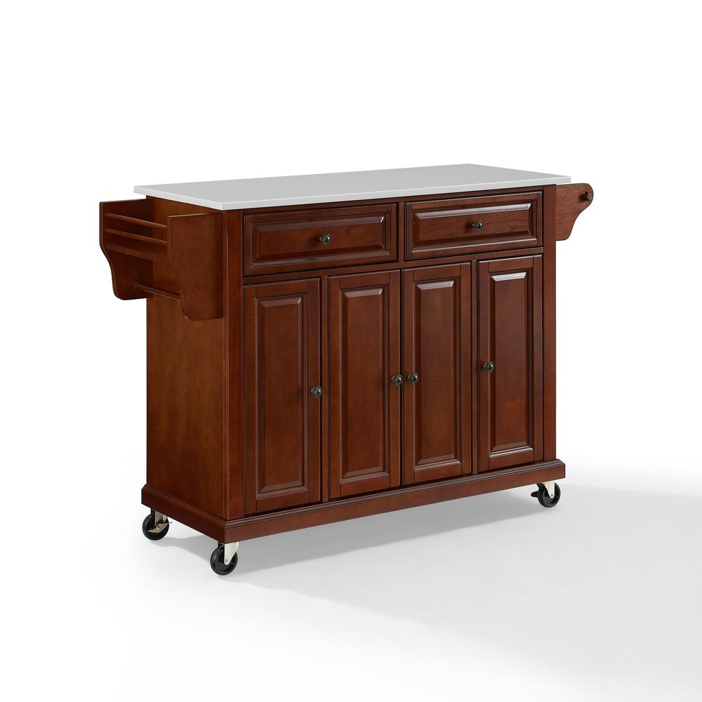 Full Size Stone Top Kitchen Cart. Picture 7
