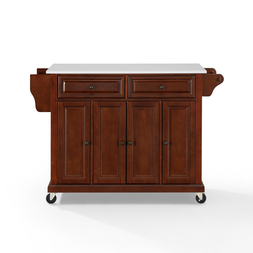Full Size Stone Top Kitchen Cart. Picture 8