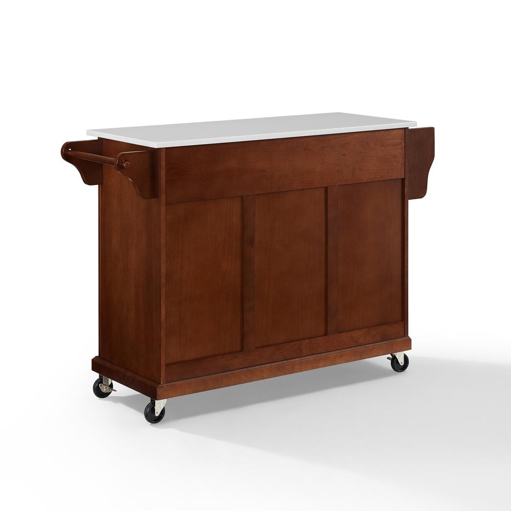 Full Size Stone Top Kitchen Cart. Picture 10