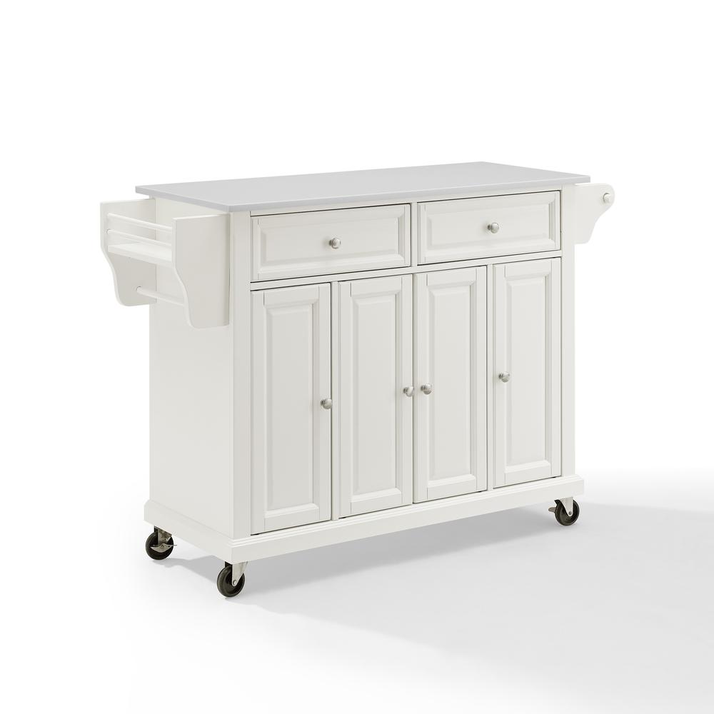 Full Size Stone Top Kitchen Cart. Picture 7