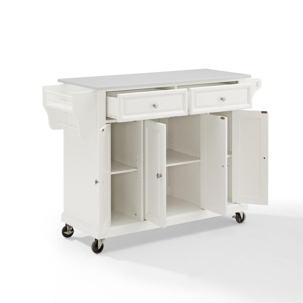 Full Size Stone Top Kitchen Cart. Picture 9