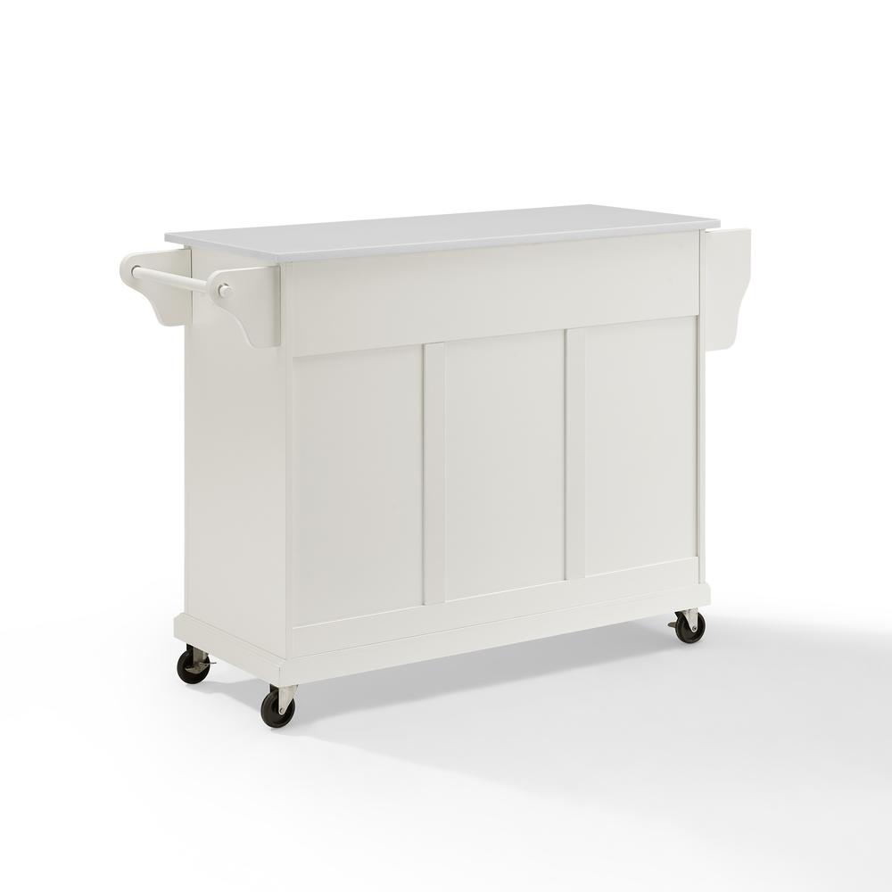 Full Size Stone Top Kitchen Cart. Picture 10