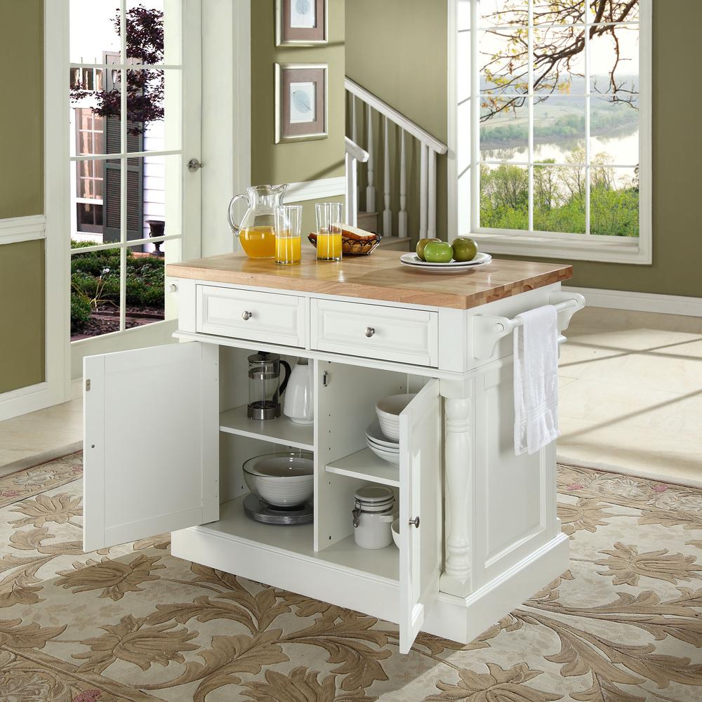 Oxford Butcher Block Kitchen Island. Picture 3