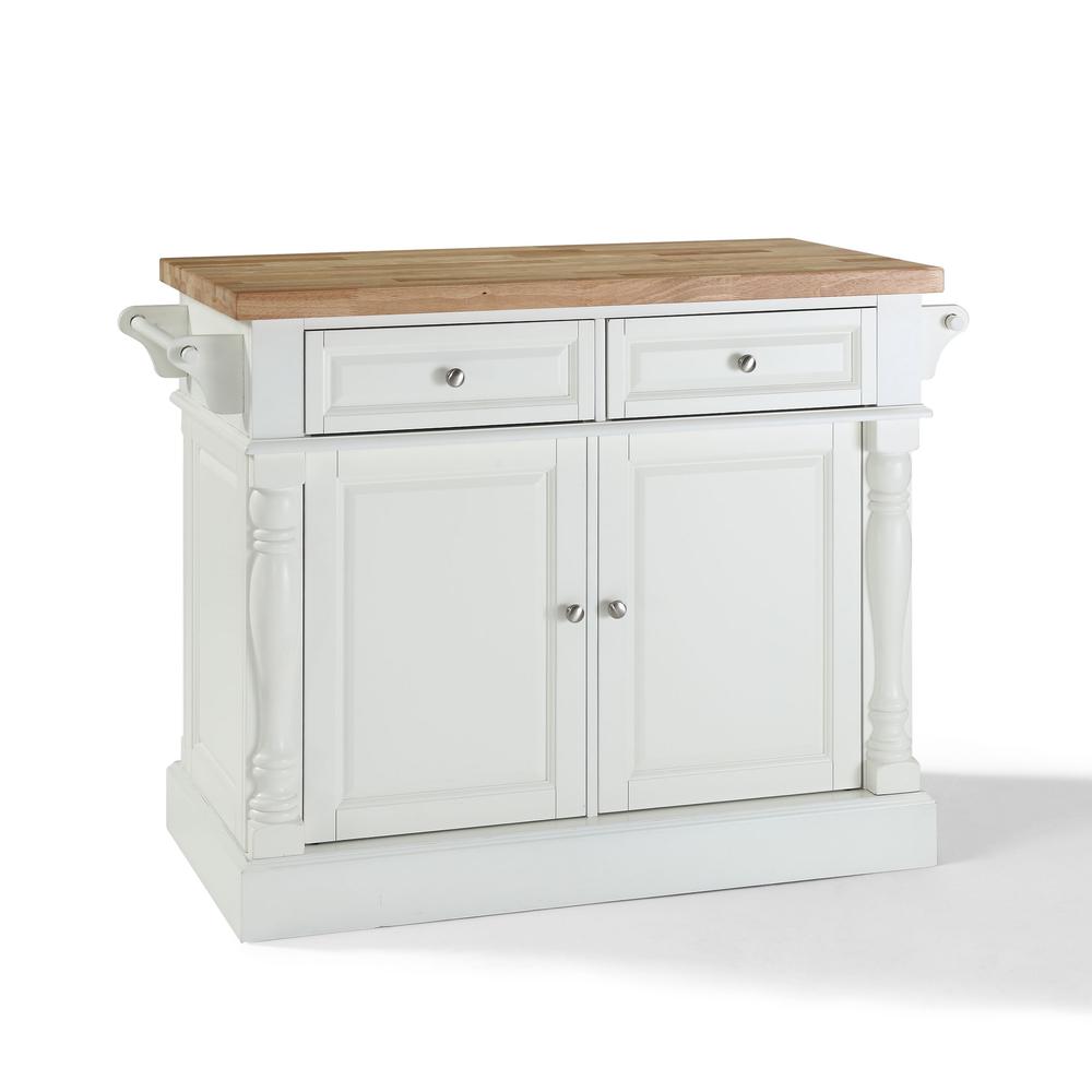 Oxford Butcher Block Kitchen Island. Picture 1