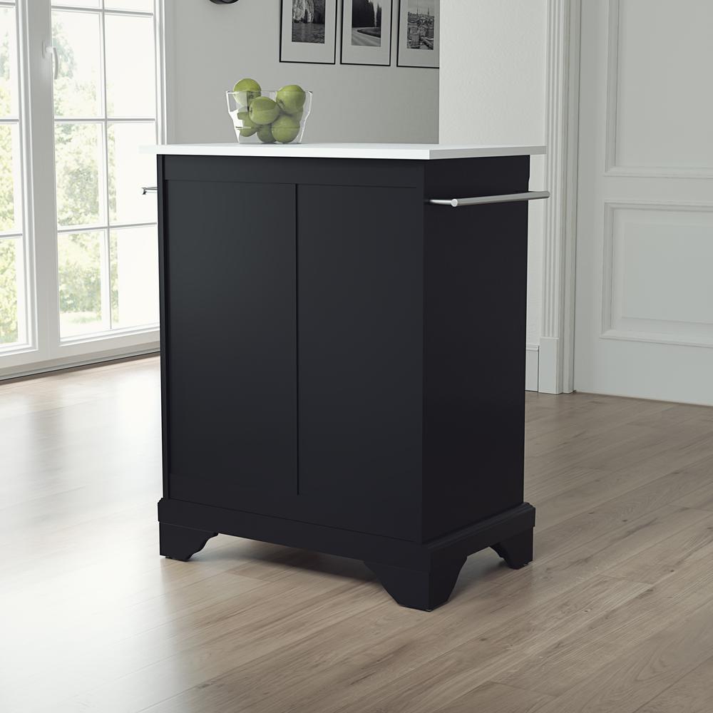 Lafayette Stone Top Portable Kitchen Island/Cart. Picture 4