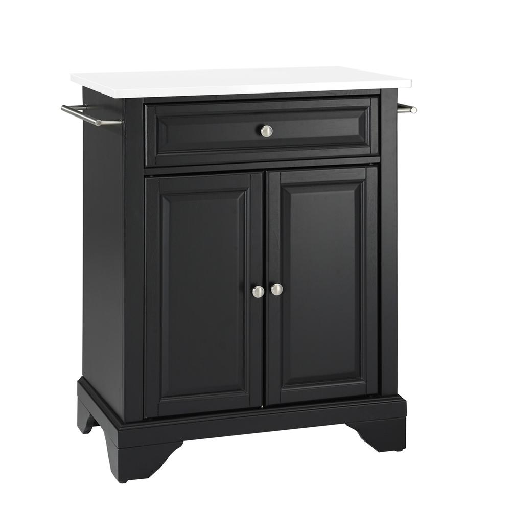 Lafayette Stone Top Portable Kitchen Island/Cart. Picture 1