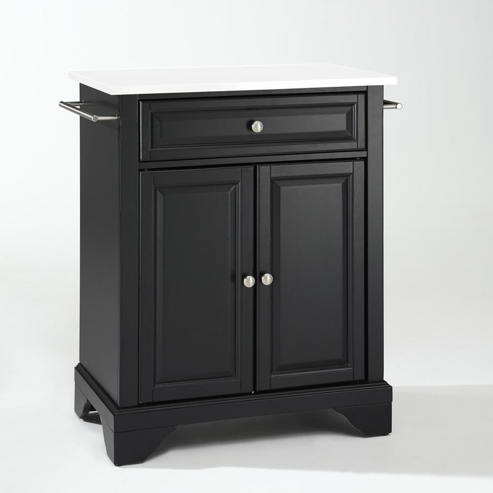 Lafayette Stone Top Portable Kitchen Island/Cart. Picture 11