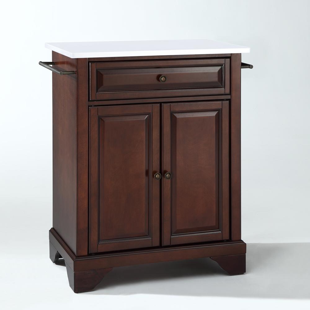 Lafayette Stone Top Portable Kitchen Island/Cart. Picture 11