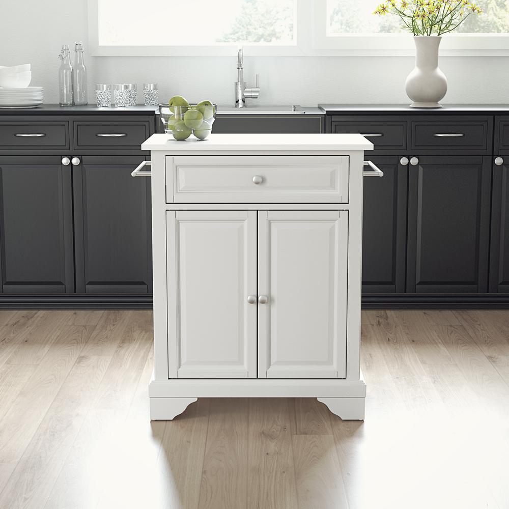 Lafayette Stone Top Portable Kitchen Island/Cart. Picture 2