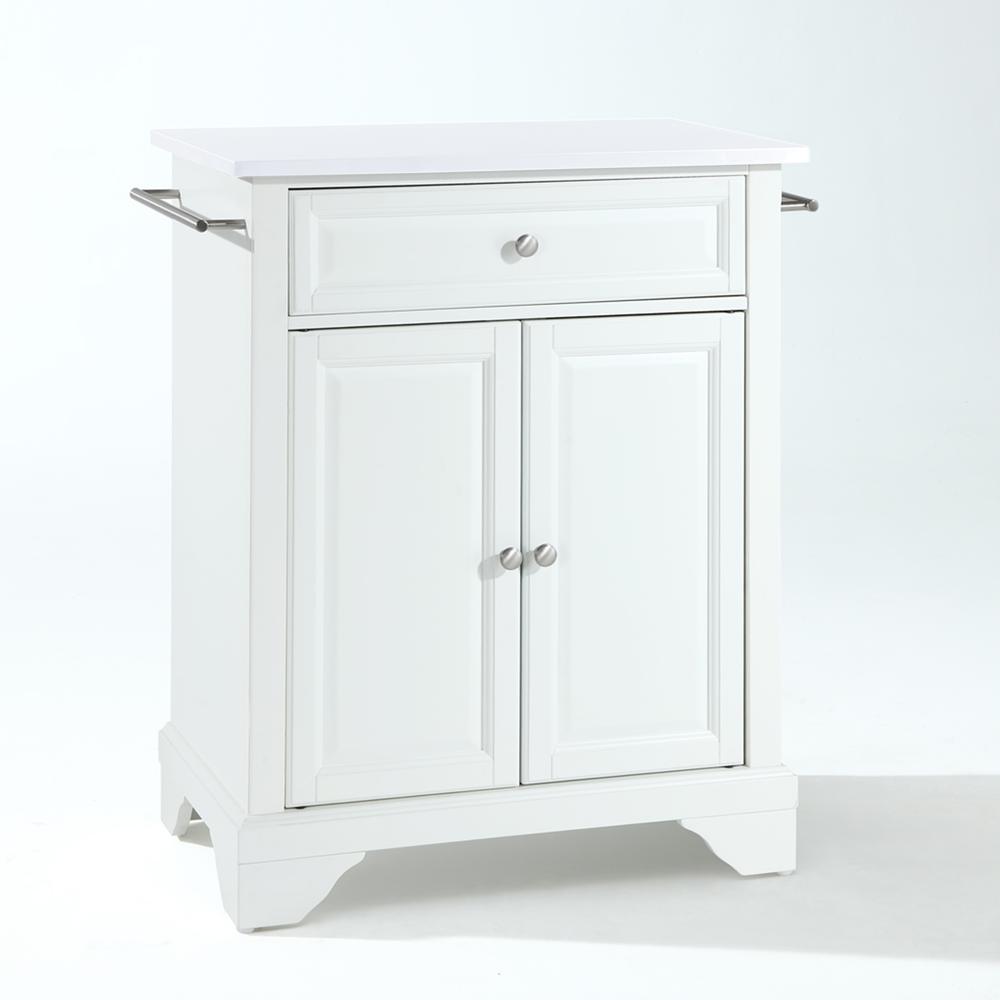 Lafayette Stone Top Portable Kitchen Island/Cart. Picture 11