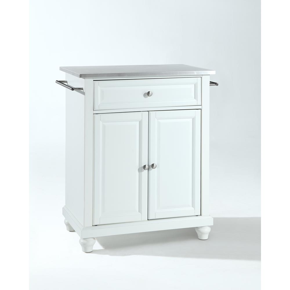 Cambridge Stainless Steel Top Portable Kitchen Island/Cart
