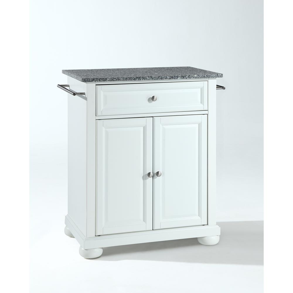 Alexandria Granite Top Portable Kitchen Island/Cart. Picture 1