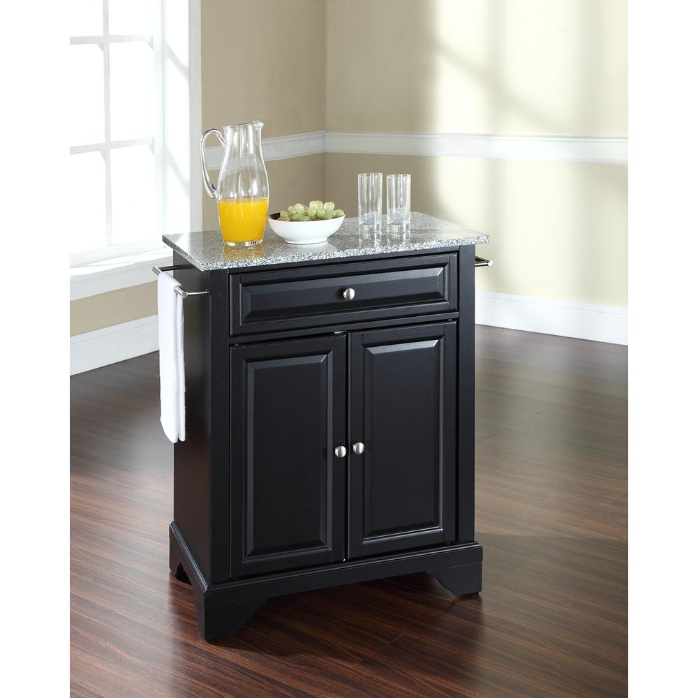 Lafayette Granite Top Portable Kitchen Island/Cart. Picture 2
