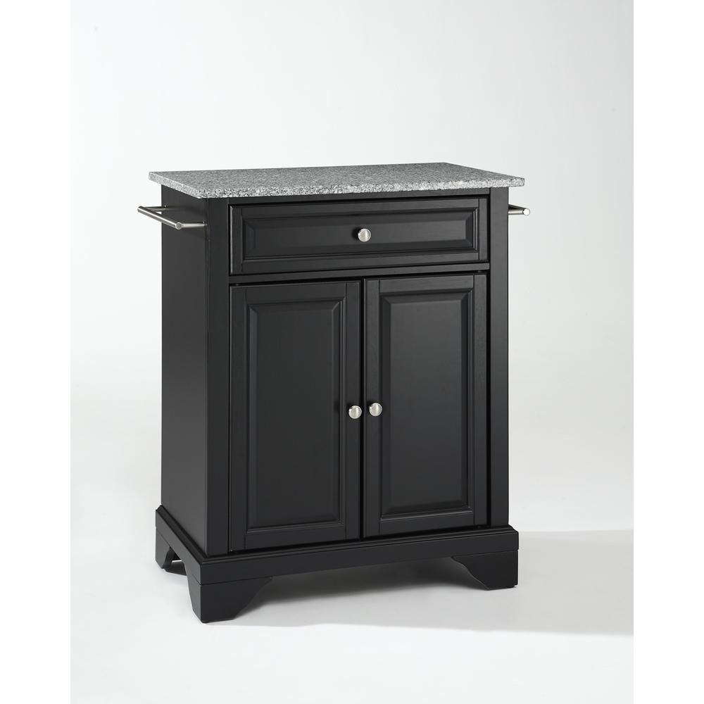 Lafayette Granite Top Portable Kitchen Island/Cart. Picture 1