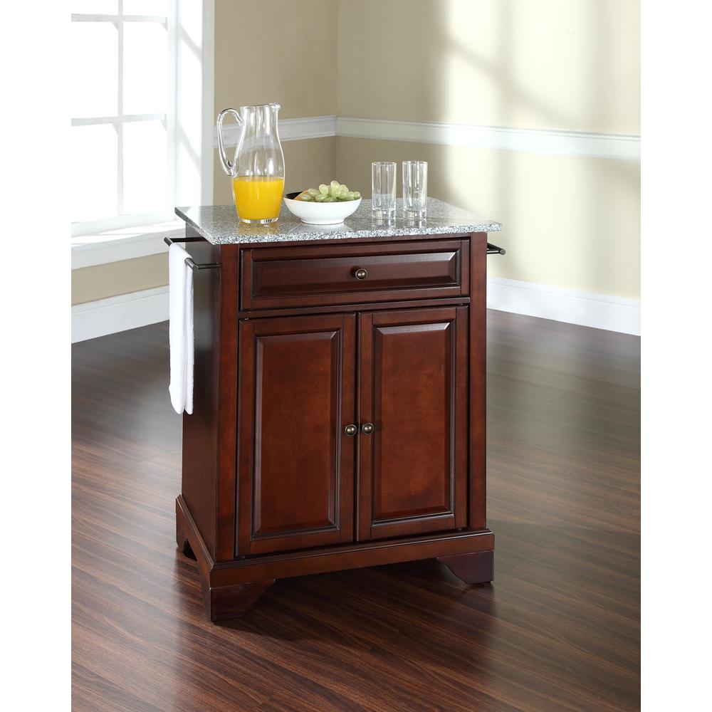 Lafayette Granite Top Portable Kitchen Island/Cart. Picture 2