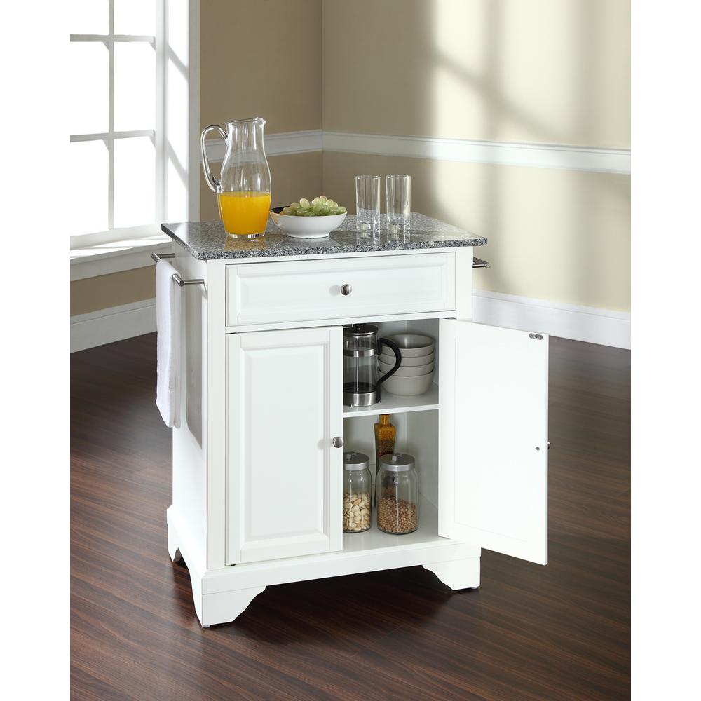 Lafayette Granite Top Portable Kitchen Island/Cart. Picture 3