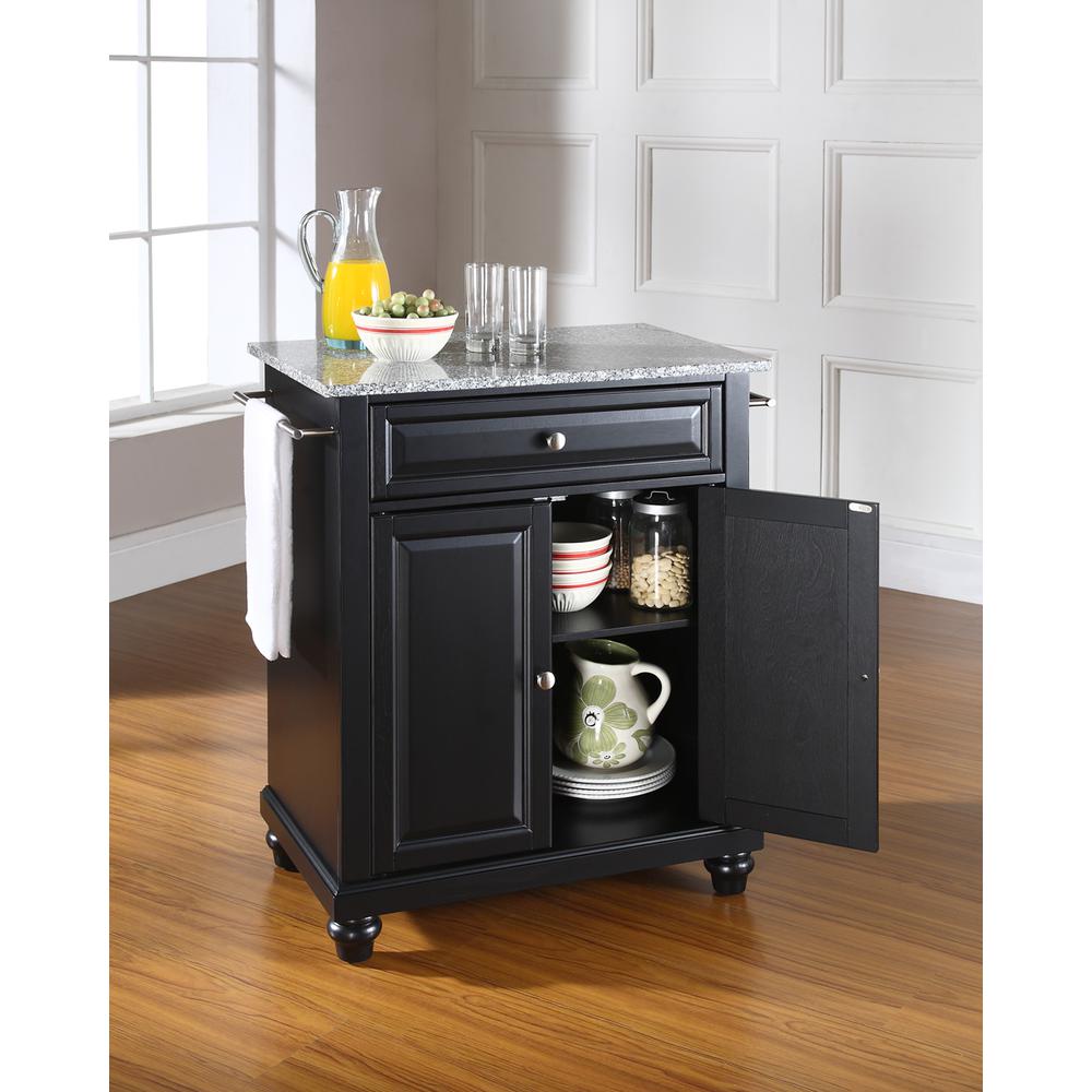 Cambridge Granite Top Portable Kitchen Island/Cart. Picture 3