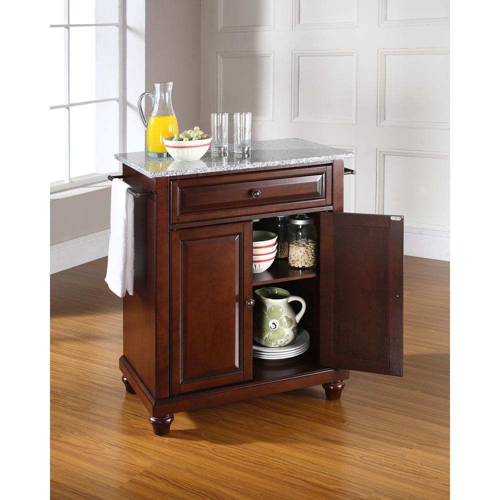 Cambridge Granite Top Portable Kitchen Island/Cart. Picture 2