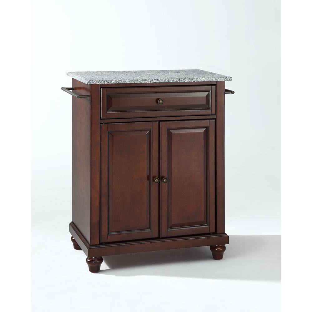 Cambridge Granite Top Portable Kitchen Island/Cart. Picture 1