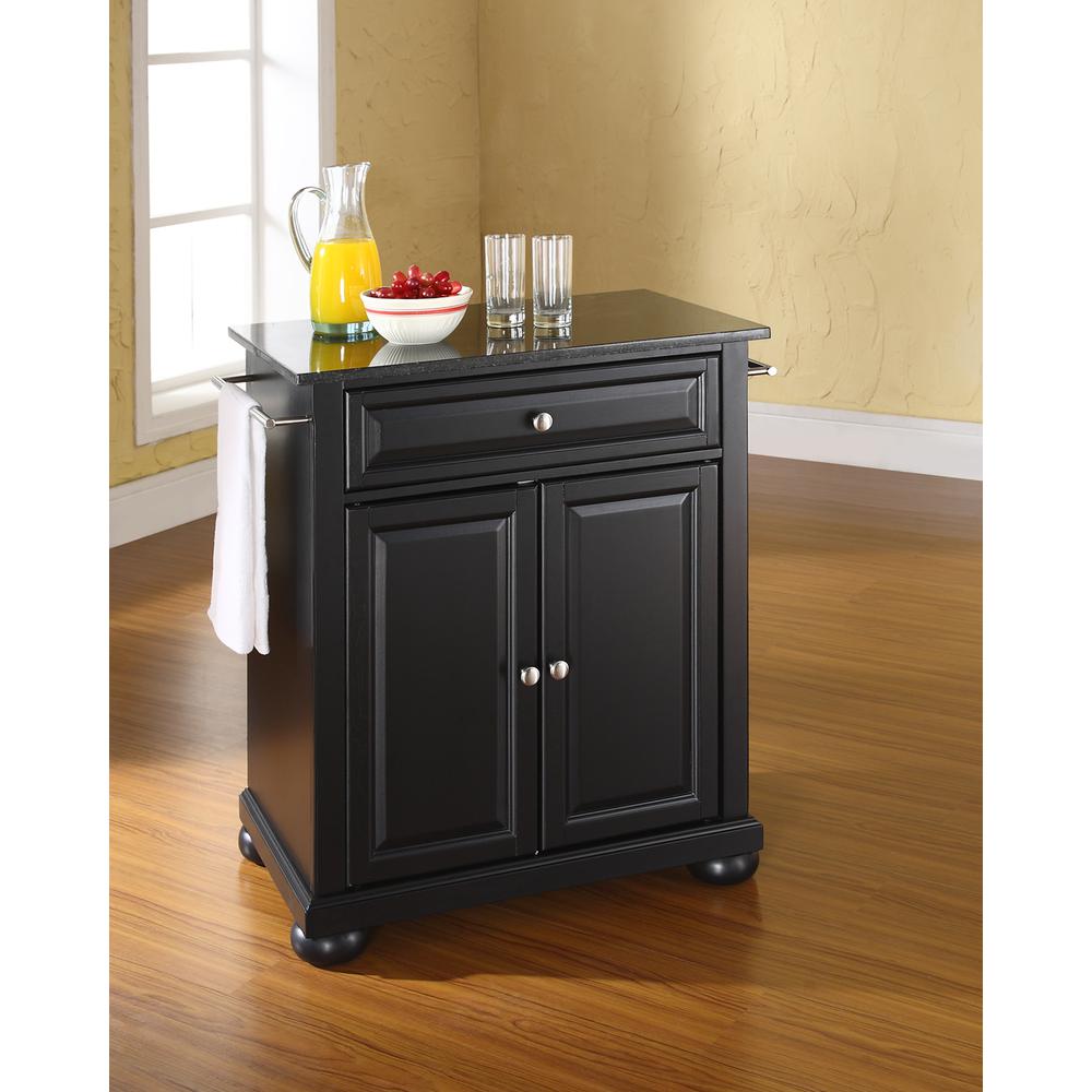 Alexandria Granite Top Portable Kitchen Island/Cart. Picture 2
