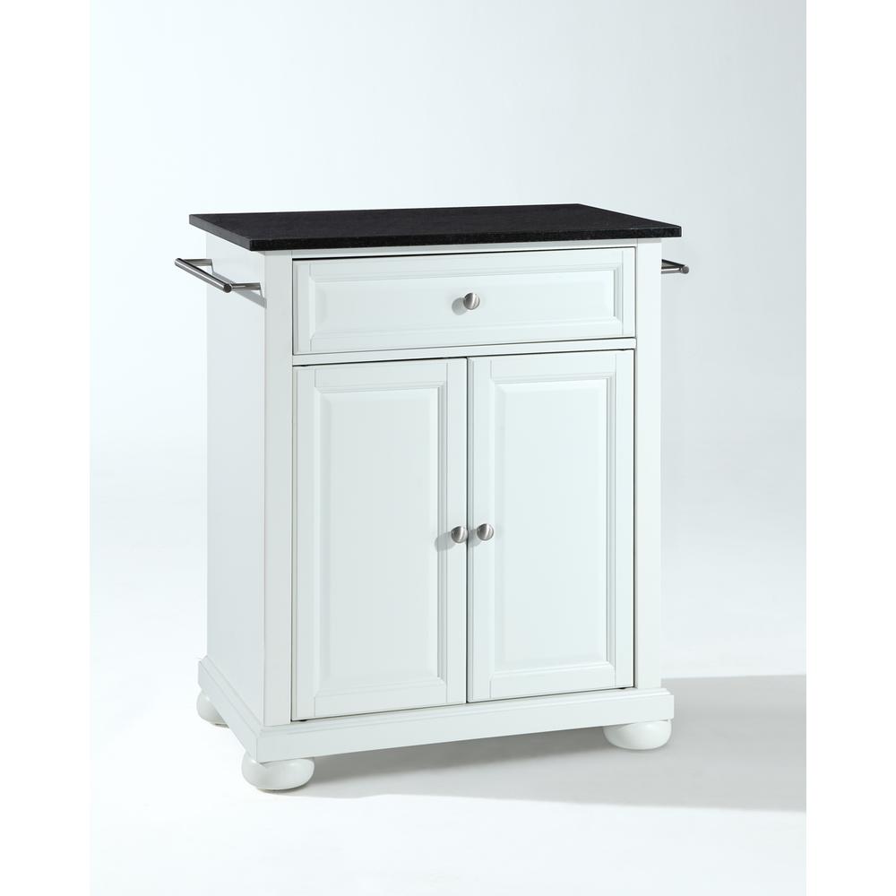 Alexandria Granite Top Portable Kitchen Island/Cart. Picture 1