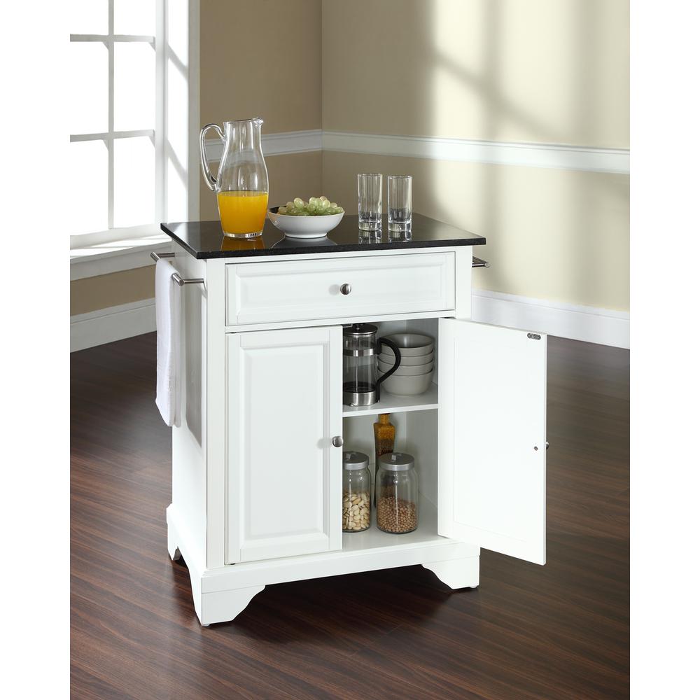 Lafayette Granite Top Portable Kitchen Island/Cart. Picture 3