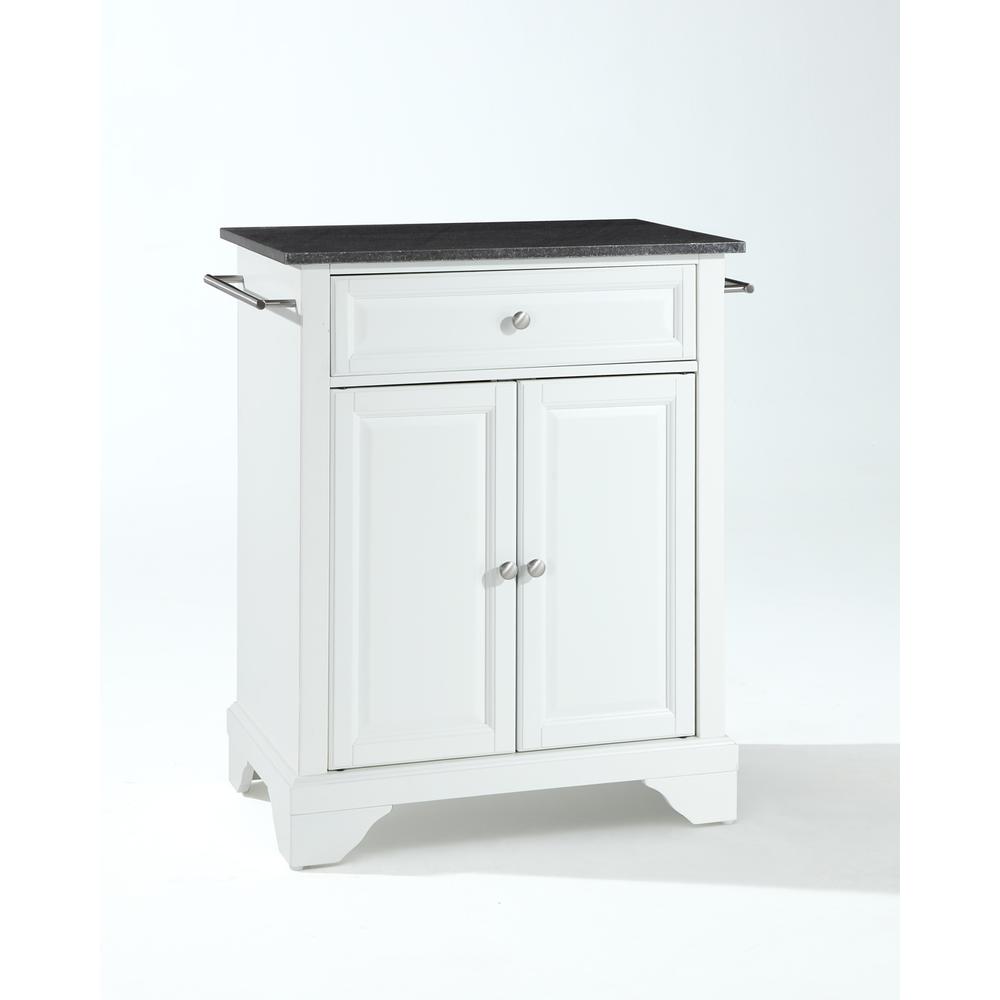 Lafayette Granite Top Portable Kitchen Island/Cart. Picture 1