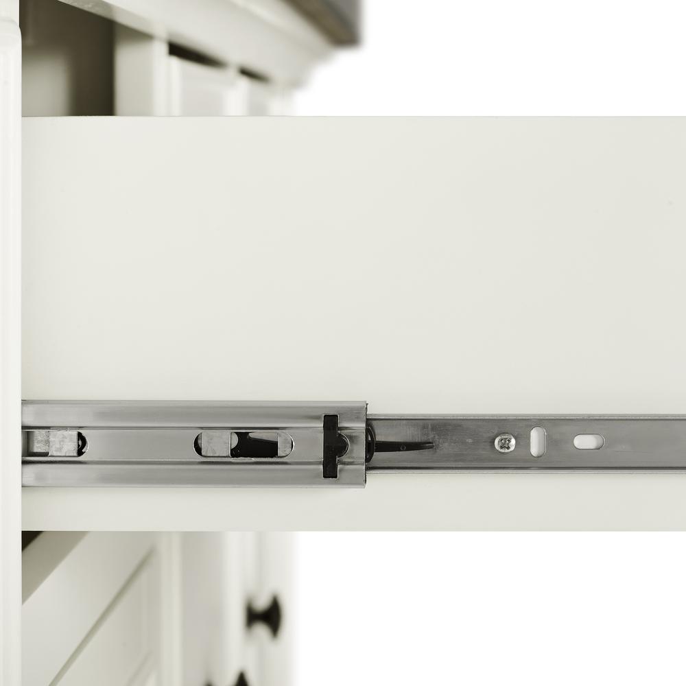 Julia Kitchen Island White/Stainless Steel. Picture 16