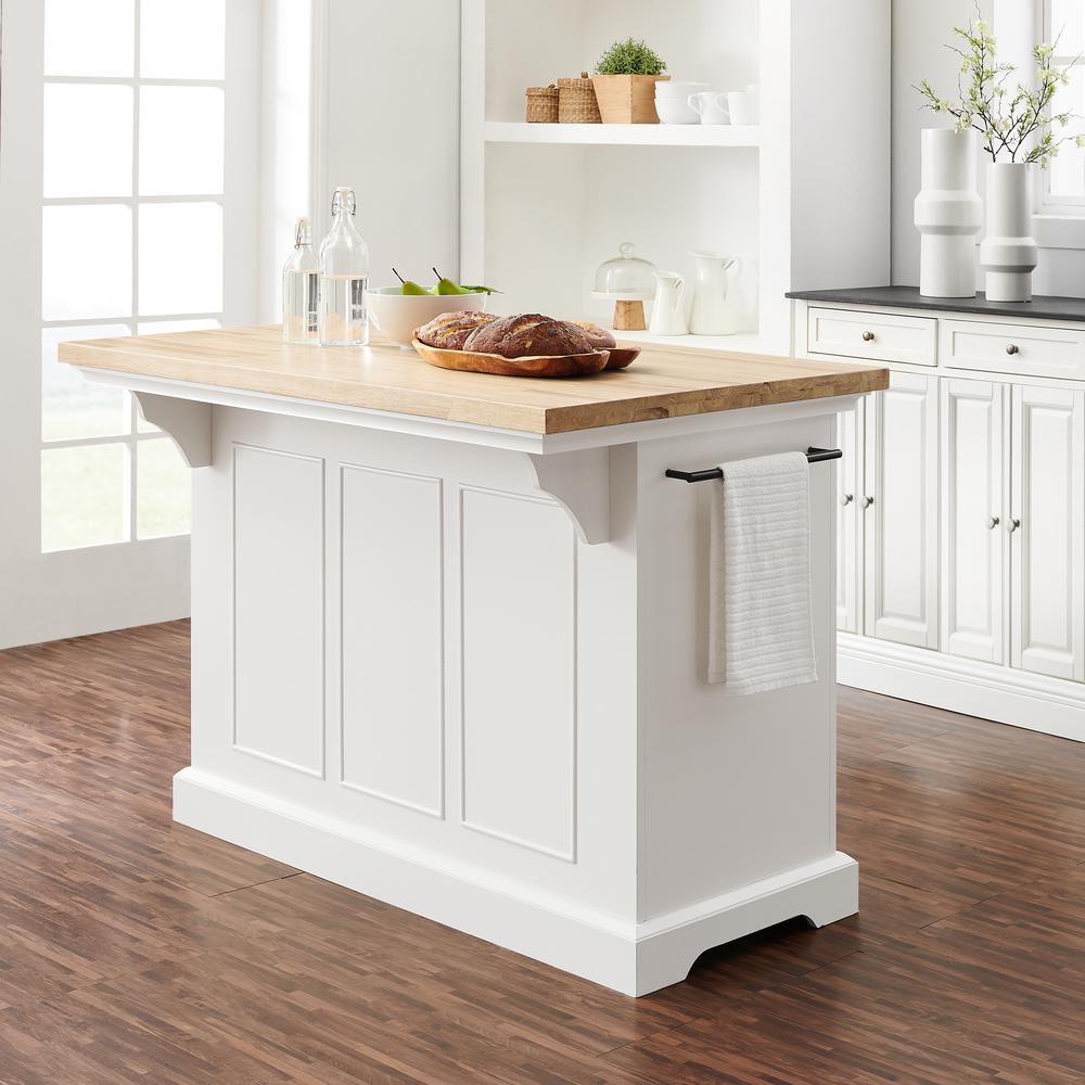 Julia Wood Top Kitchen Island. Picture 4