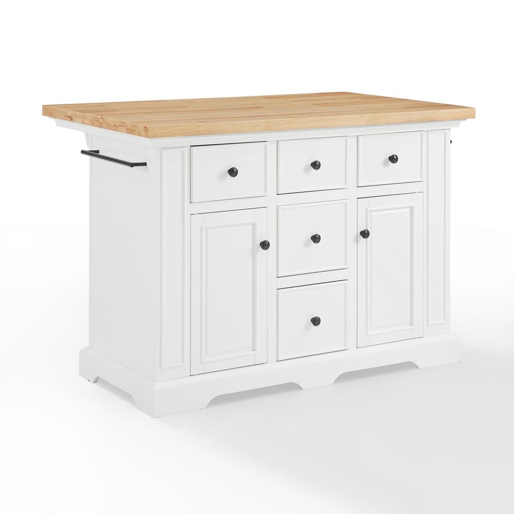 Julia Wood Top Kitchen Island. Picture 8