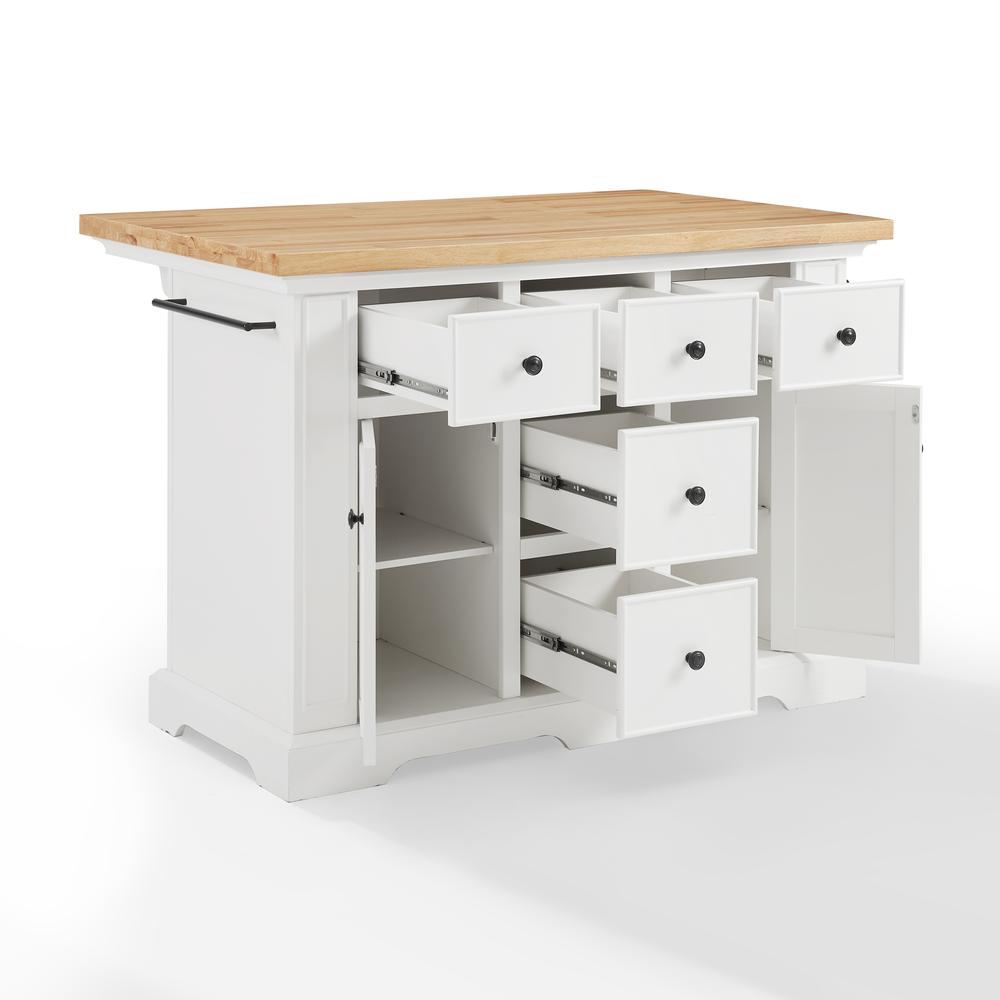 Julia Wood Top Kitchen Island. Picture 10