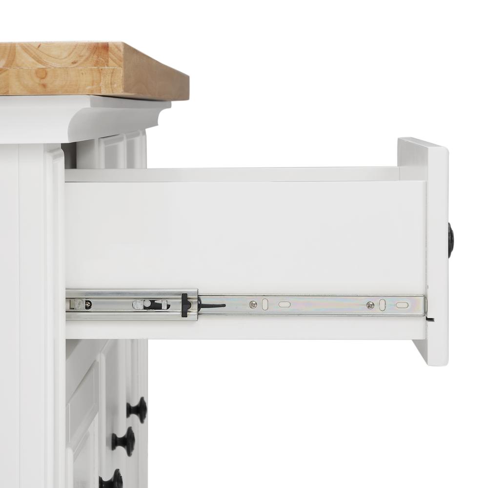 Julia Wood Top Kitchen Island. Picture 16