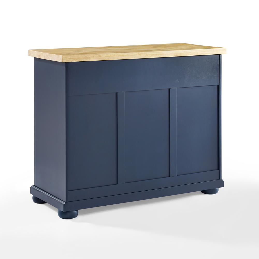 Madison Kitchen Island Navy. Picture 10