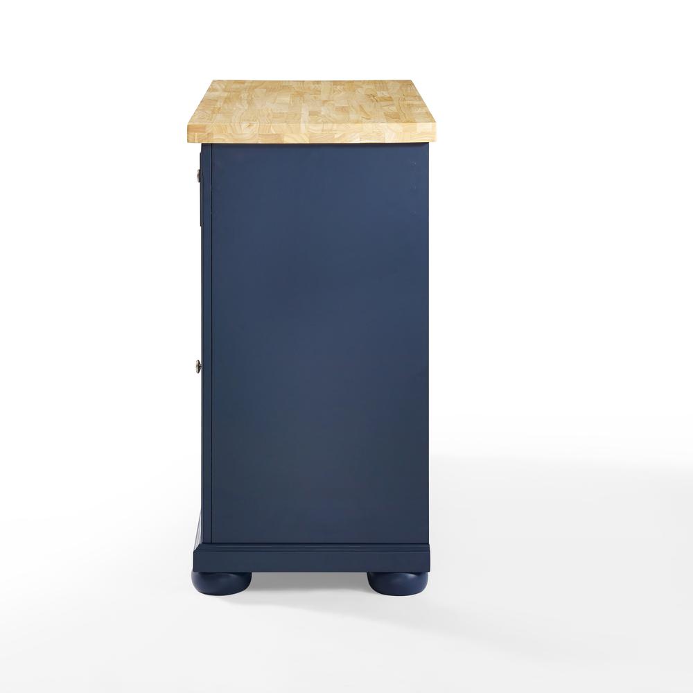 Madison Kitchen Island Navy. Picture 14