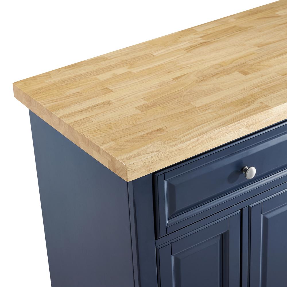 Madison Kitchen Cart Navy. Picture 16