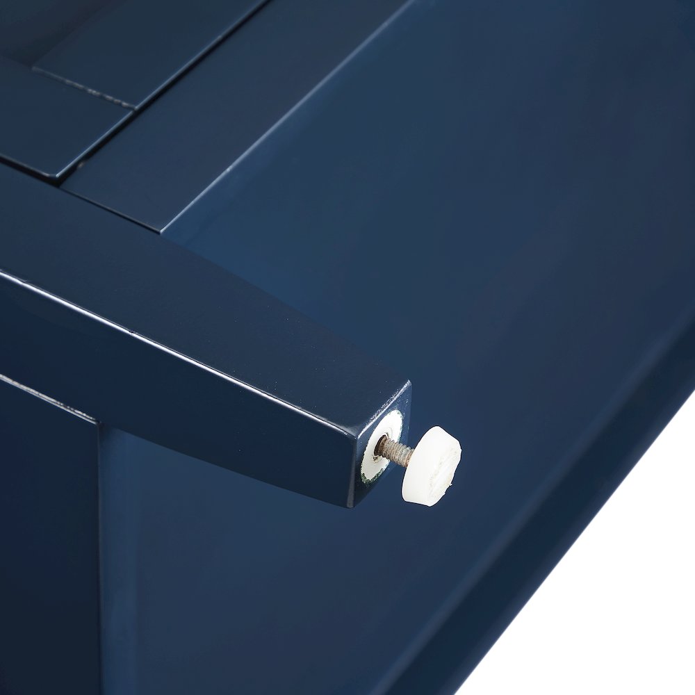 Silvia Stainless Steel Top Kitchen Island. Picture 17