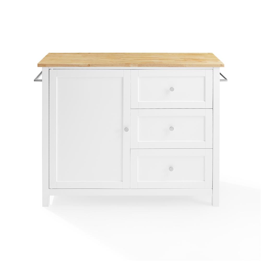 Soren Wood Top Kitchen Island/Cart. Picture 1